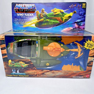 Masters of the Universe Wind Raider Assault Lander New in Box 2021